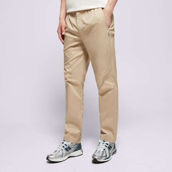Мъжки панталони NEW BALANCE ПАНТАЛОНИ ICON TWILL TAPERED mp41575sot цвят бежов