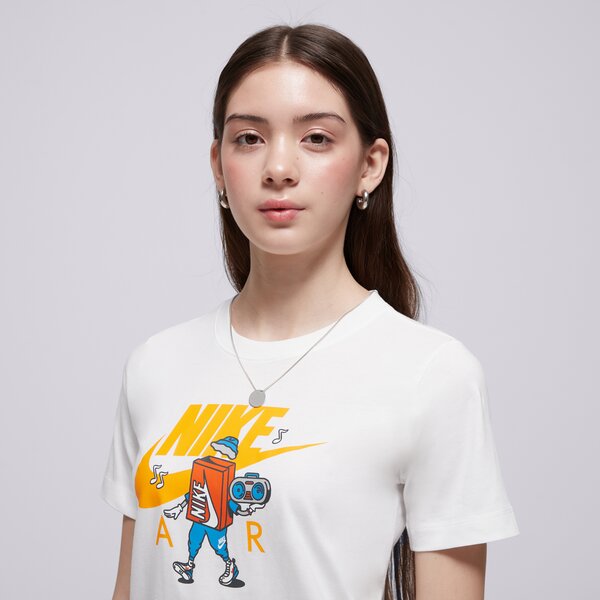 Детска тениска NIKE ТЕНИСКА K NSW TEE BOXY 2 BOY hm5661-100 цвят бял