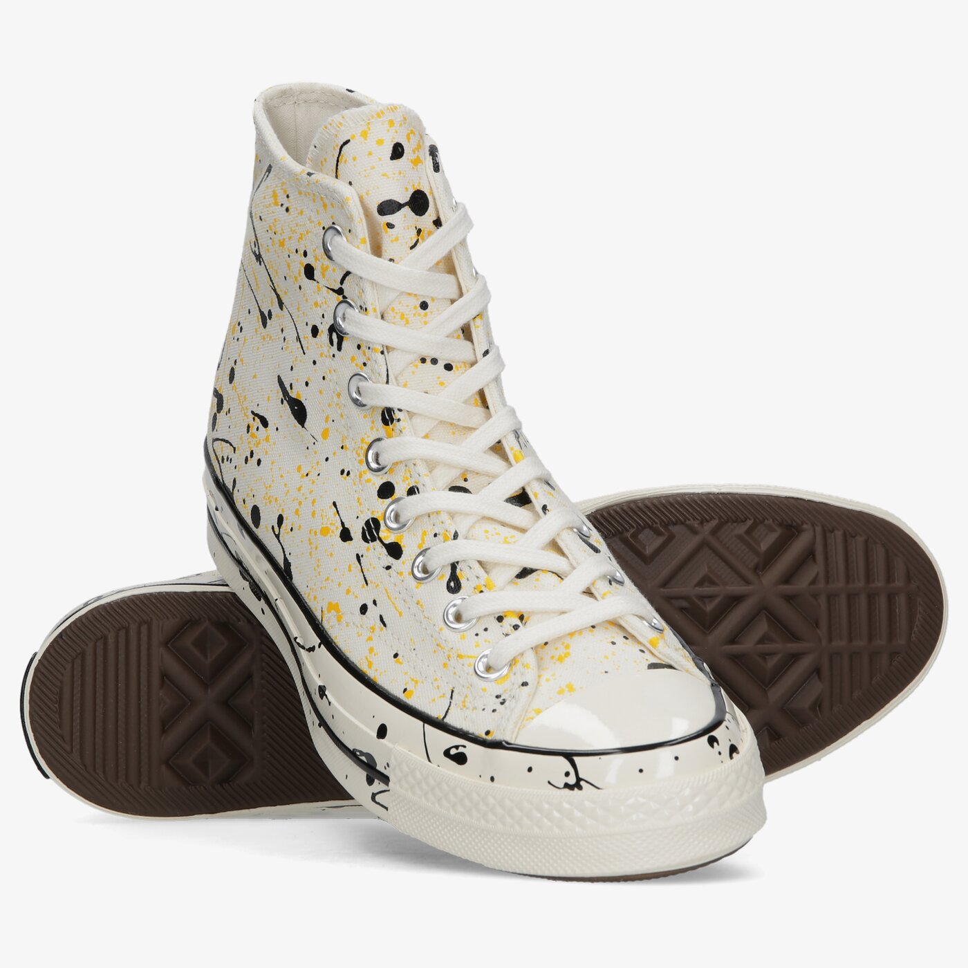 Мъжки маратонки CONVERSE CHUCK 70 PAINT SPLATTER a01170c цвят бял
