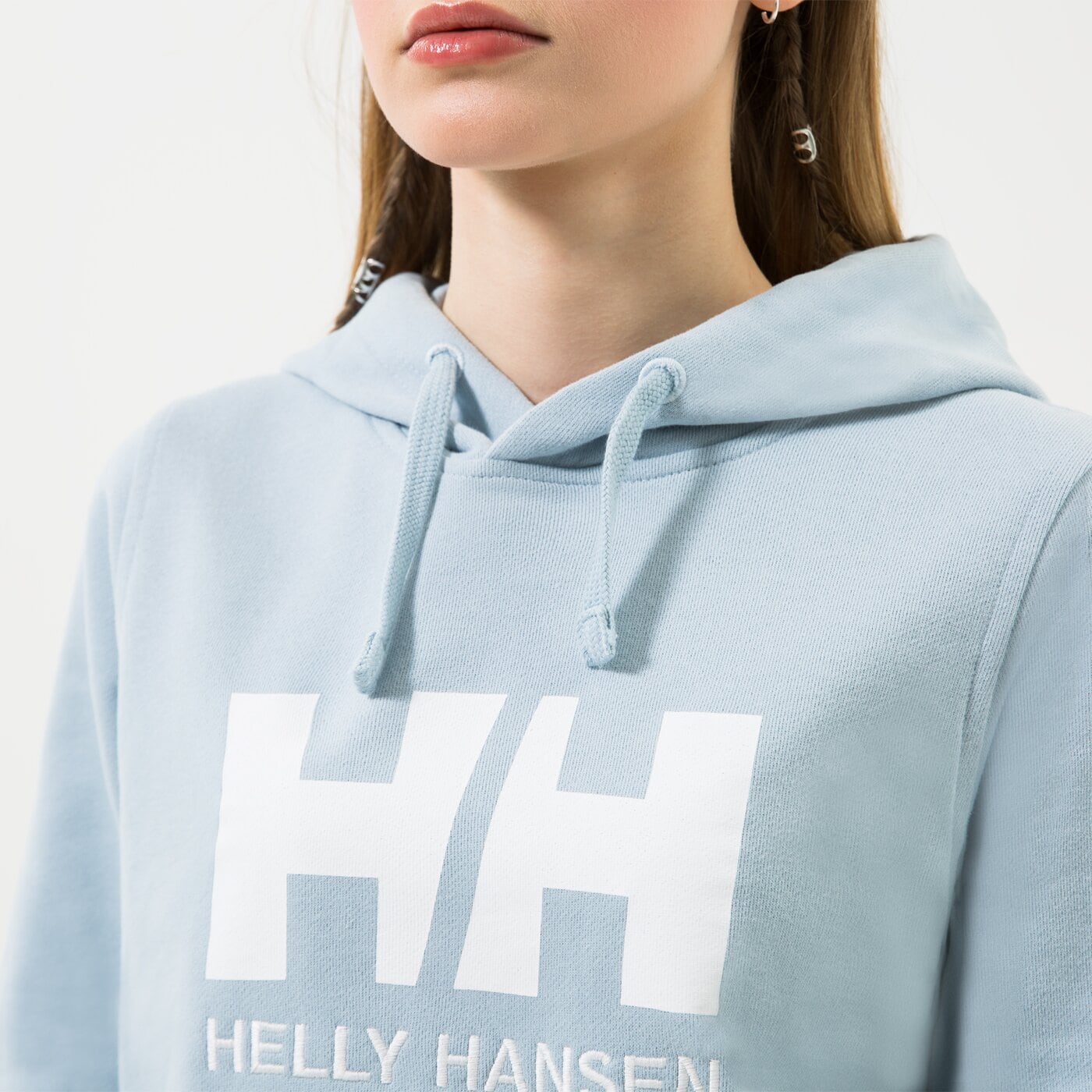 Дамски суичър HELLY HANSEN СУИТЧЪР С КАЧУЛКА W HH LOGO HOODIE 33978582 цвят син