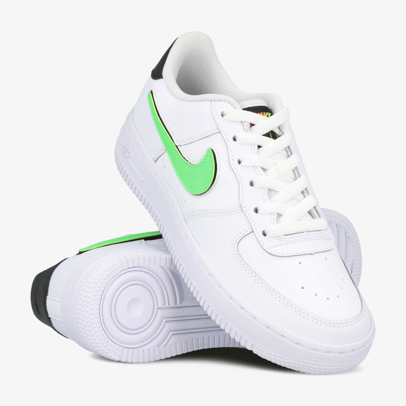 Детски маратонки NIKE AIR FORCE 1 LV8 3 (GS) ar7446-100 цвят бял