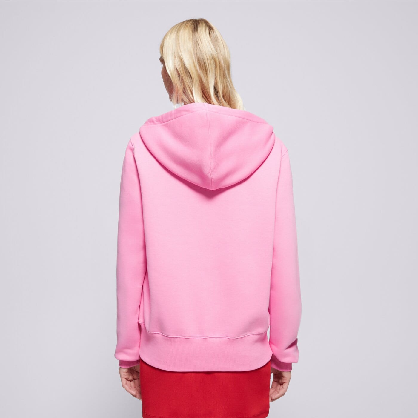 Дамски суичър NIKE СУИТЧЪР СЪС ЗАКОПЧАВАНЕ С КАЧУЛКА W NSW PHNX FLC STD FZ hj0995-675 цвят розов