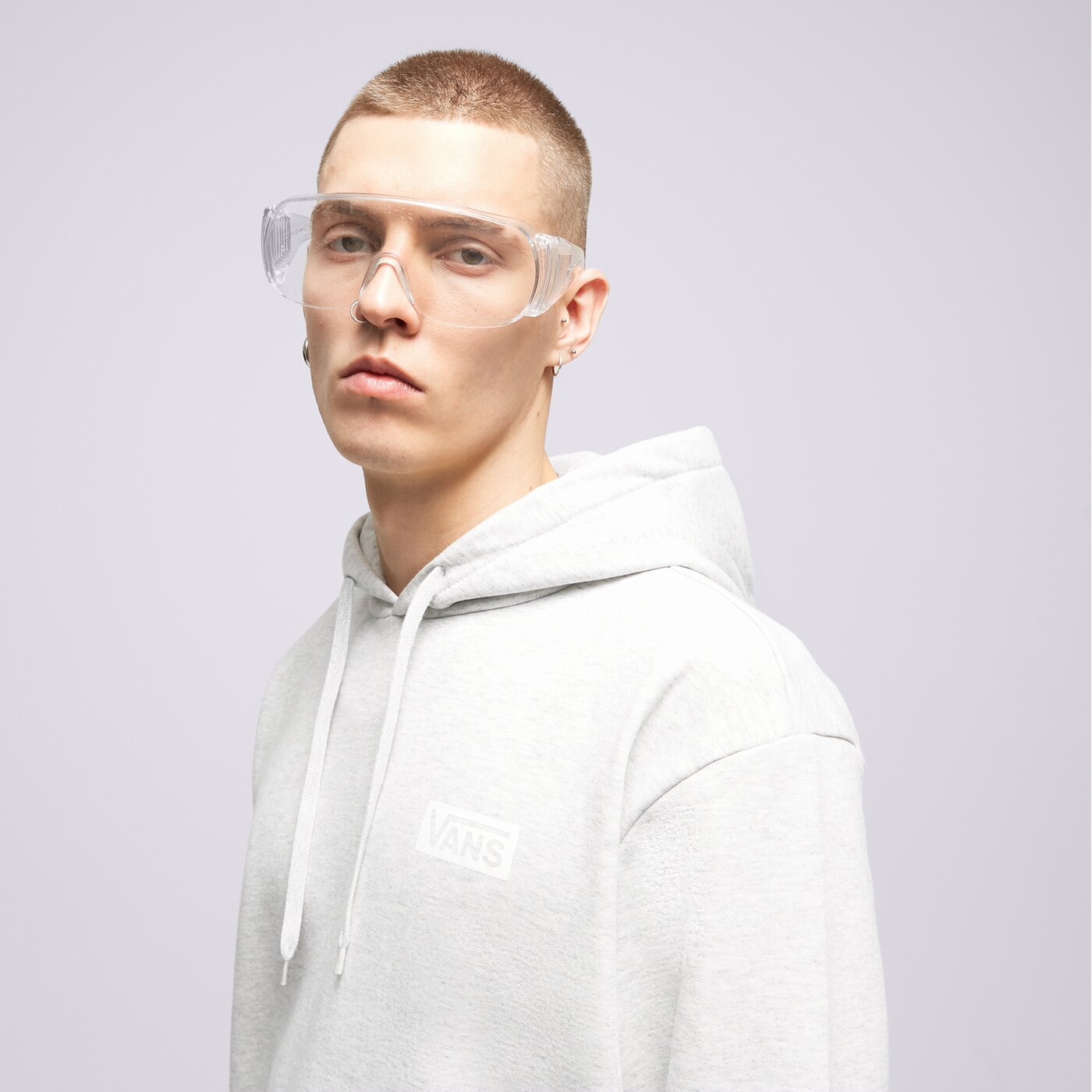 Мъжки суичър VANS СУИТЧЪР С КАЧУЛКА RELAXED FIT vn0007fn1qi цвят зелен