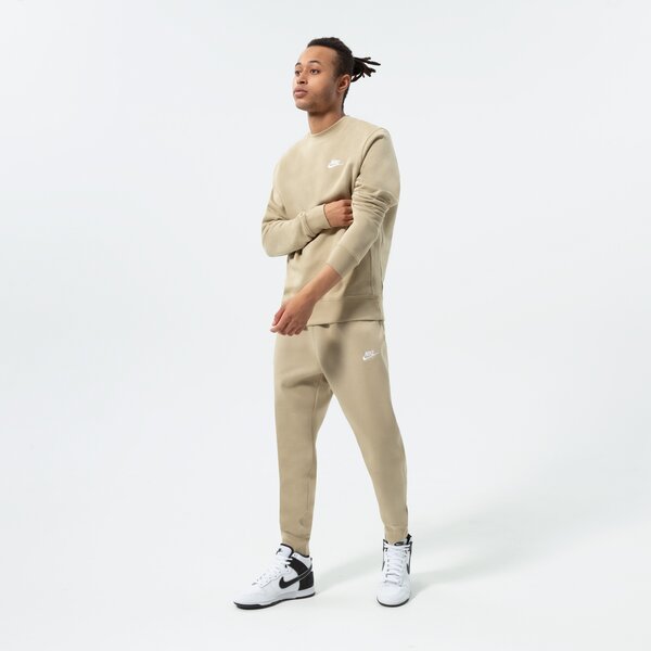 Мъжки суичър NIKE СУИТЧЪР NIKE SPORTSWEAR CLUB FLEECE bv2662-250 цвят бежов