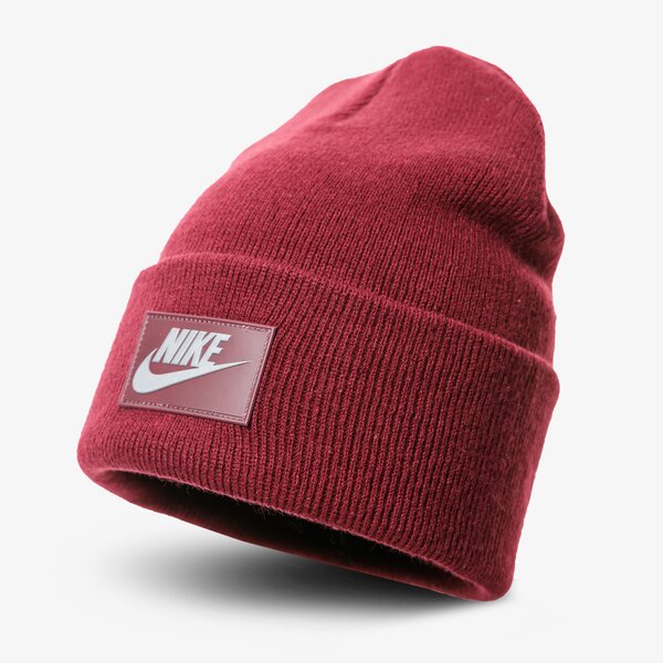 Дамска зимна шапка NIKE ЗИМНА ШАПКА U NSW CUFFED BEANIE FUT FLASH da2021-638 цвят бордо