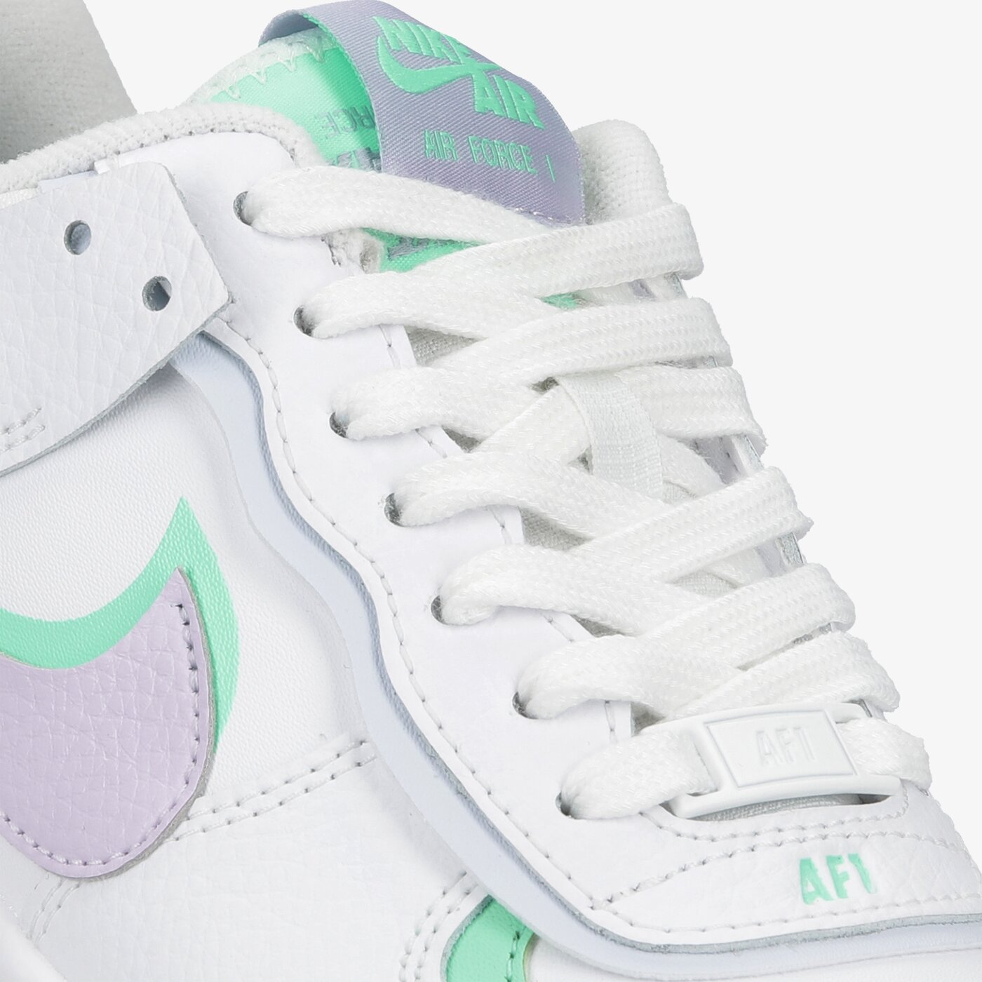 Дамски маратонки NIKE AIR FORCE 1 SHADOW cu8591-103 цвят бял