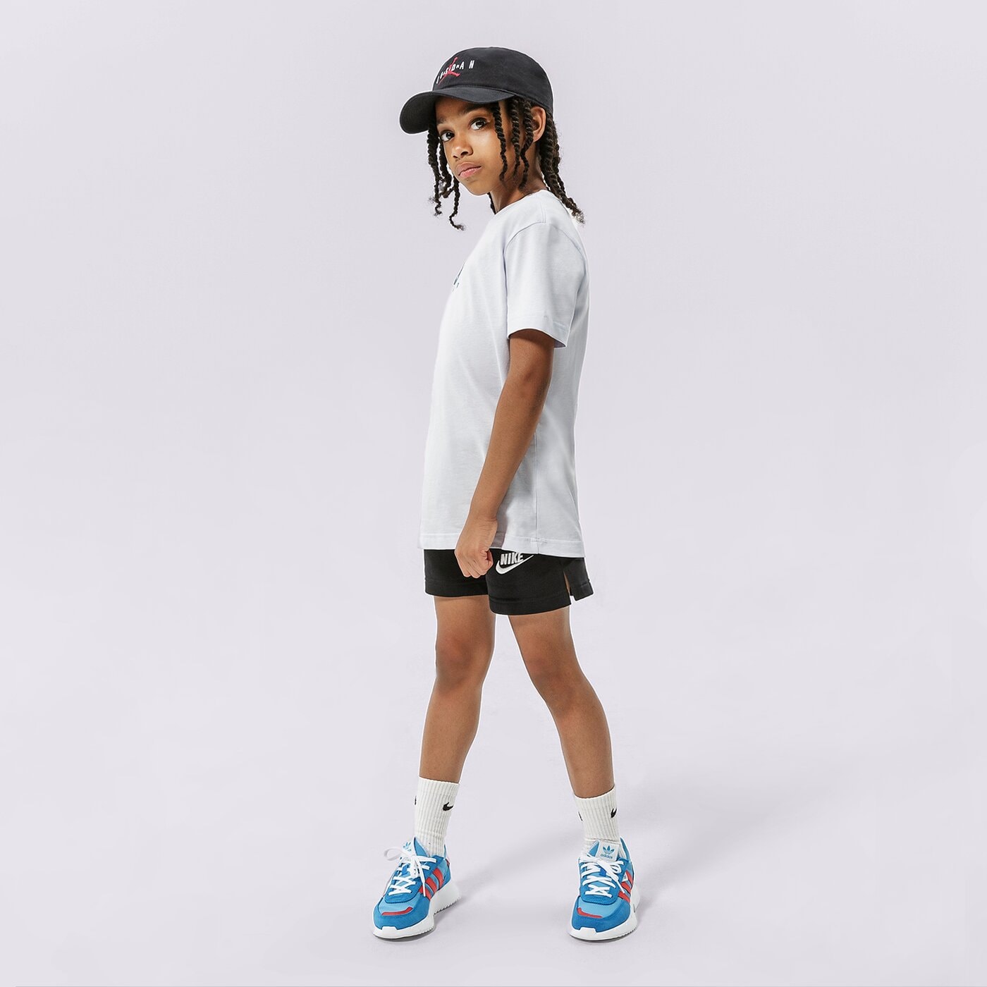  NIKE ШОРТИ SPORTSWEAR CLUB GIRL da1405-010 цвят черен