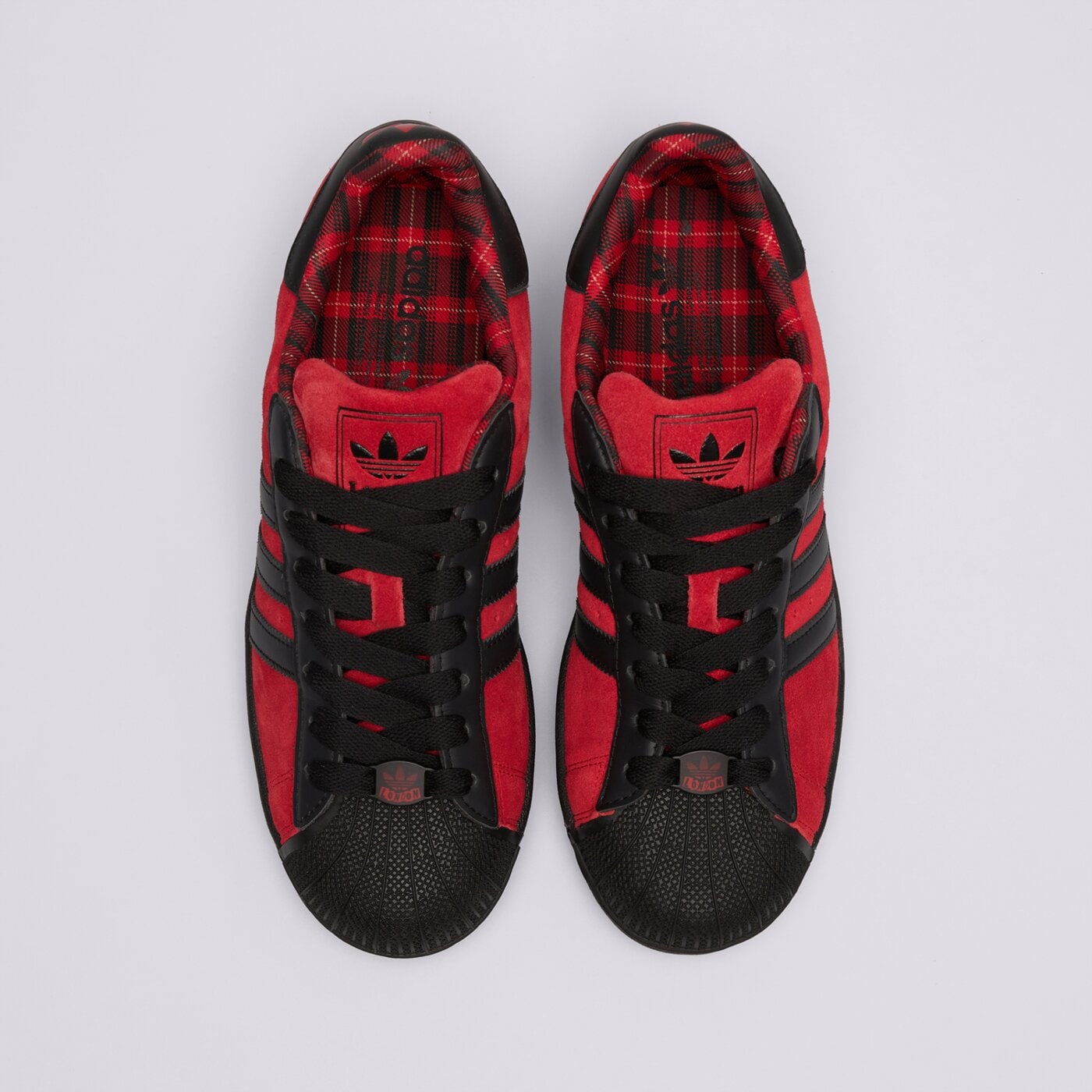 Мъжки маратонки ADIDAS SUPERSTAR  jq3224 цвят червен