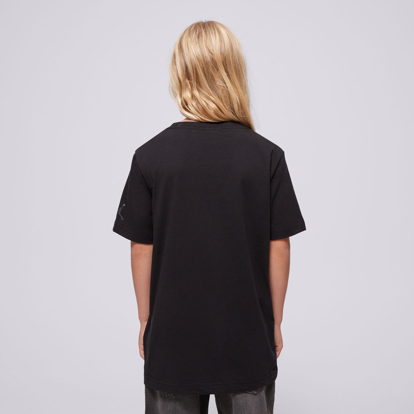 Детска тениска JORDAN ТЕНИСКА JDB AJ NEW WITH TAGS SS TEE BOY 95d372-023 цвят черен