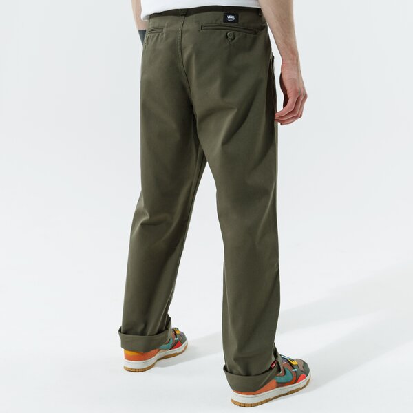 Мъжки панталони VANS ПАНТАЛОНИ AUTHENTIC CHINO LOOSE PANT vn0a5fjbkcz1 цвят каки