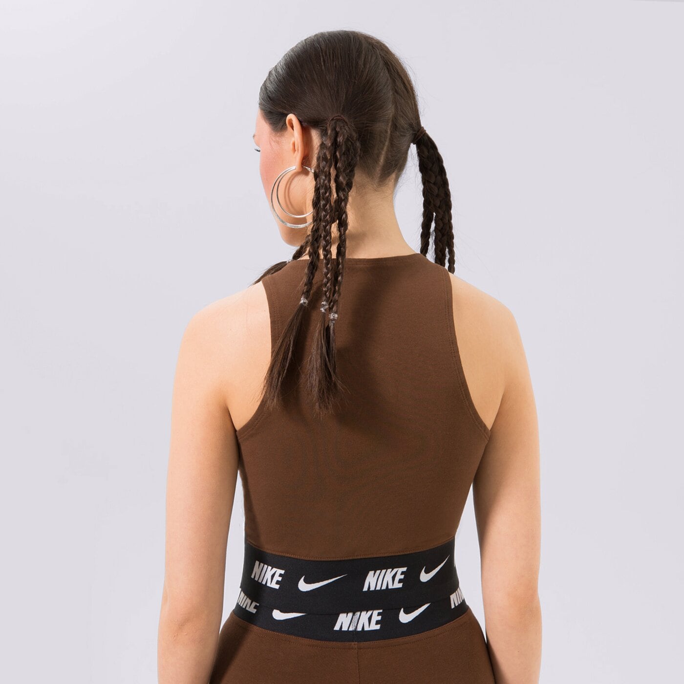 Дамска тениска NIKE ТЕНИСКА dq9315-259 цвят кафяв