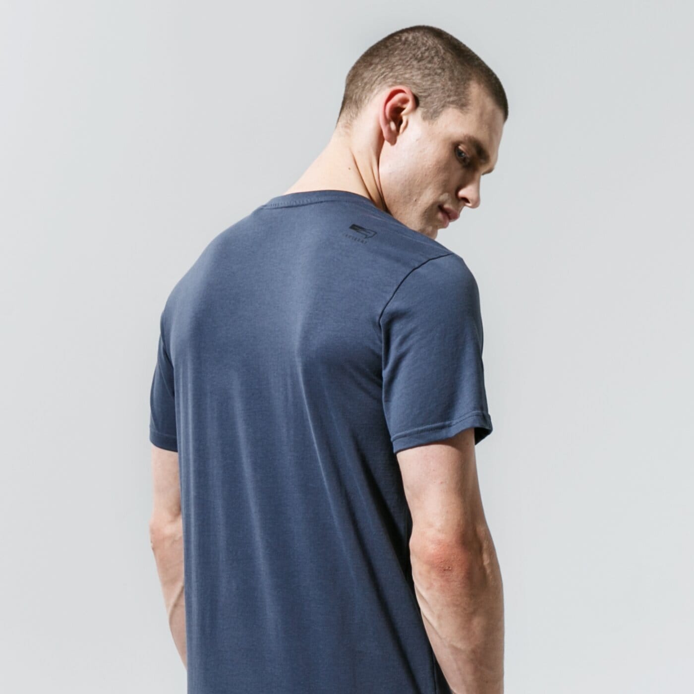 Мъжка тениска CONFRONT ТЕНИСКА LOGO BUBBLE cf320tsm69002 цвят сив