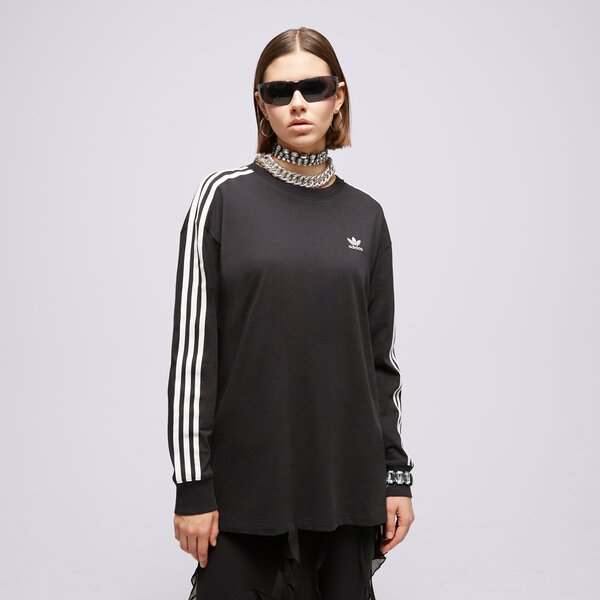 Дамска тениска ADIDAS ТЕНИСКА 3S OS LS ik4053 цвят черен