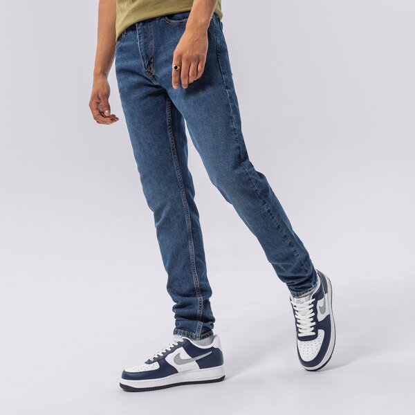Мъжки панталони LEVI'S 512 SLIM FIT TAPER JEANS  59437-0087 цвят тъмносин