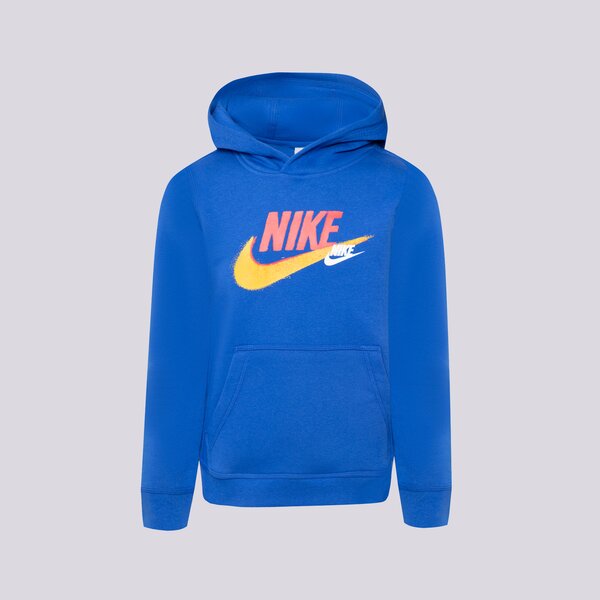 Детски суичър NIKE СУИТЧЪР С КАЧУЛКА B NSW SI FLC PO HOODIE fd1197-480 цвят син