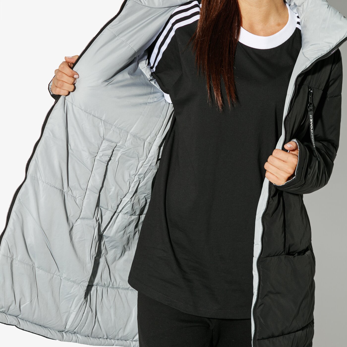 Дамско зимно яке CONFRONT ЯКЕ TORRY cf38kud18002 цвят черен