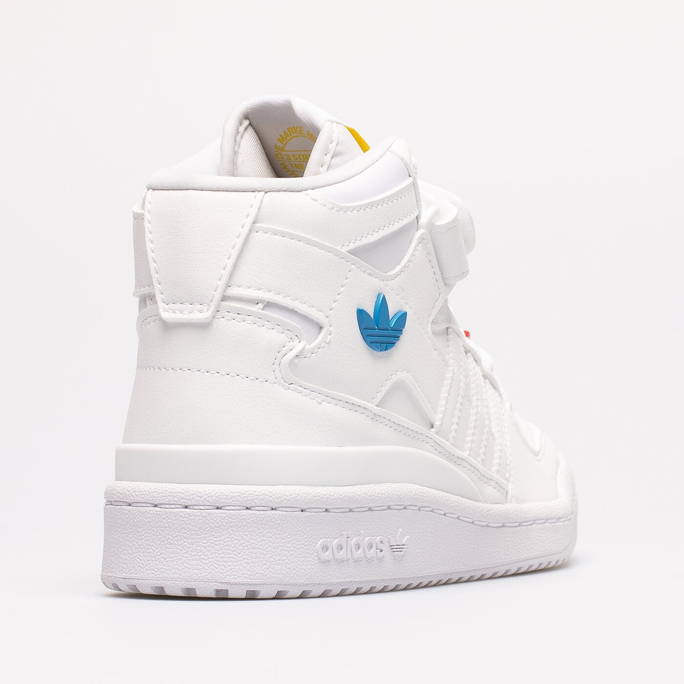 Детски маратонки ADIDAS FORUM MID J gy9235 цвят бял