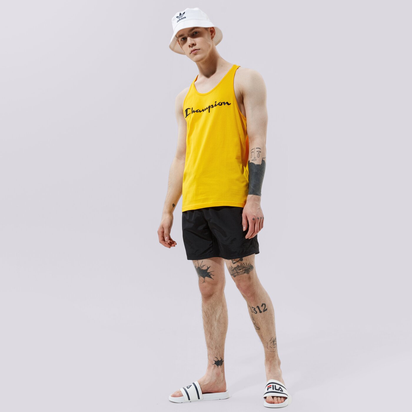 Мъжки къси панталони CONFRONT ШОРТИ SWIMM cf121szm13002 цвят черен