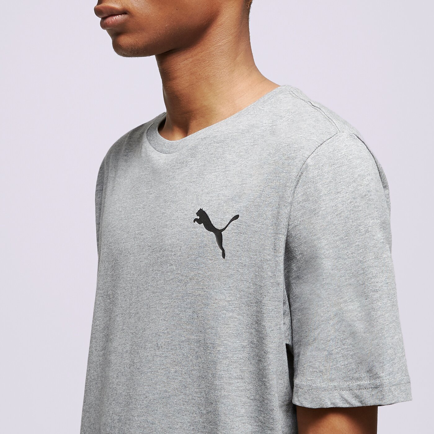 Мъжка тениска PUMA ТЕНИСКА ESS SMALL LOGO TEE 58666853 цвят сив