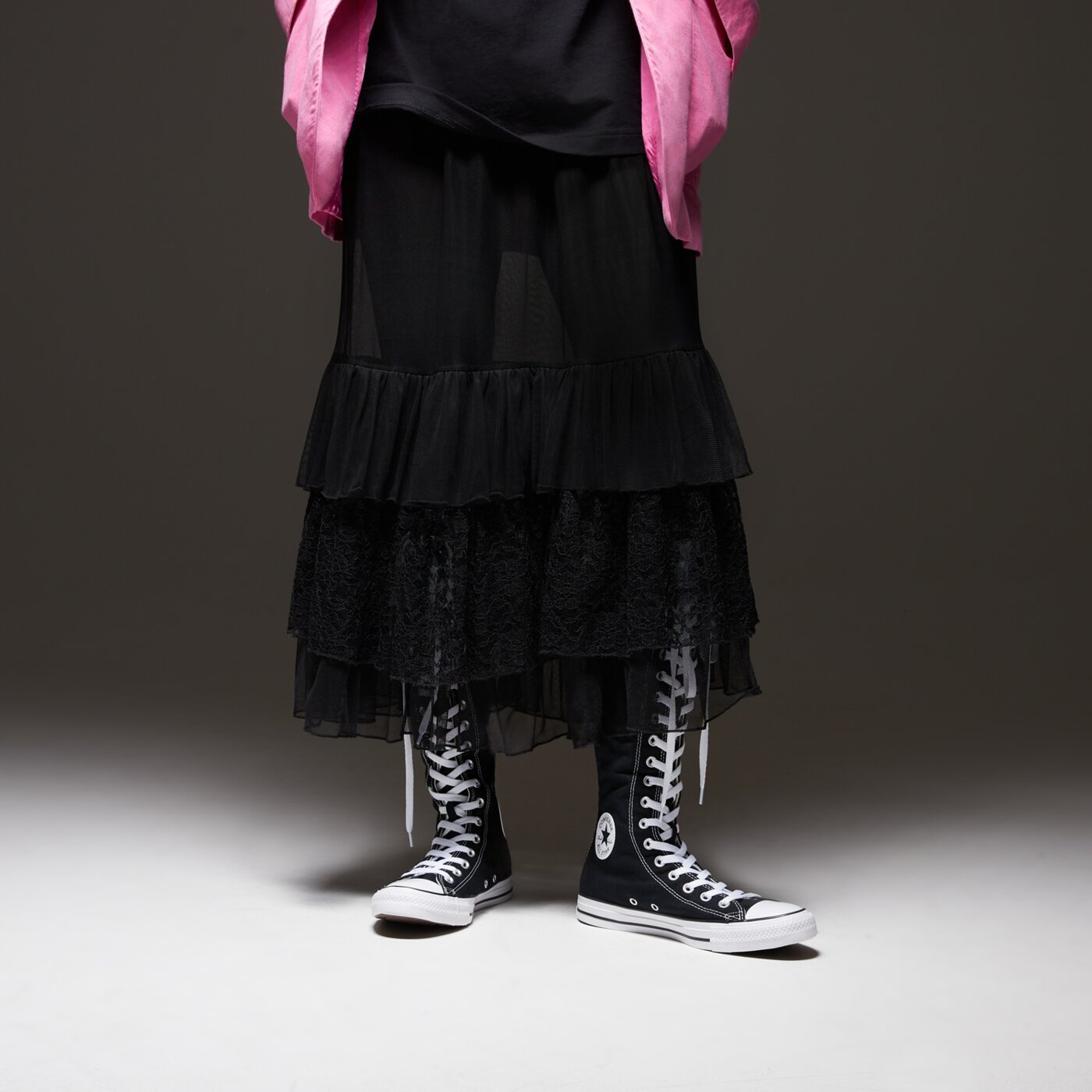 Дамски маратонки CONVERSE CHUCK TAYLOR ALL STAR XX-HI a09429c цвят черен