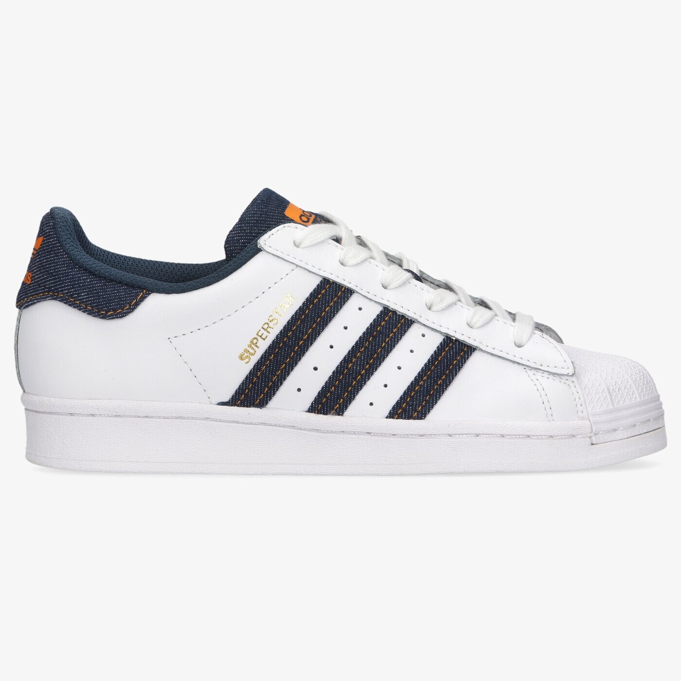 Детски маратонки ADIDAS SUPERSTARJ h04025 цвят бял