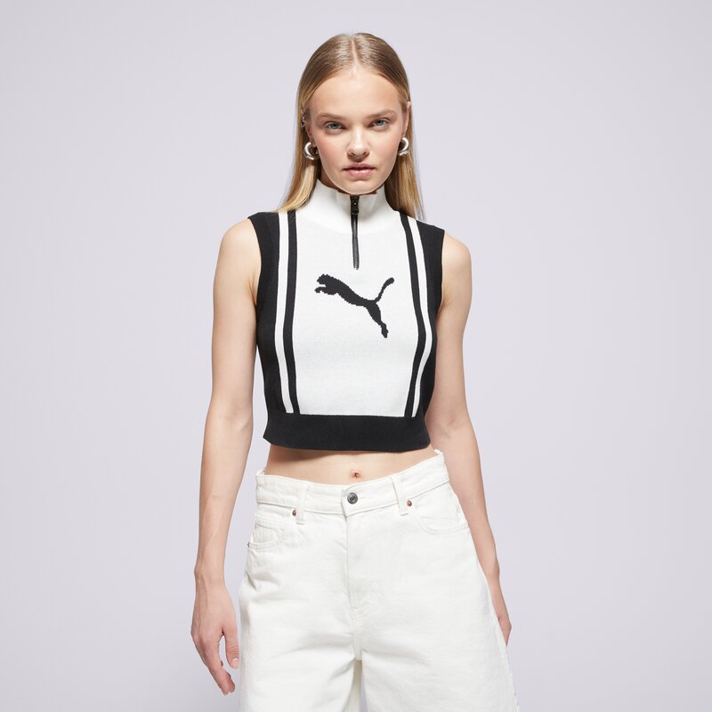 PUMA ЕЛЕК FUTURE.PUMA.ARCHIVE HALF-ZIP KNITTED ПОТНИК