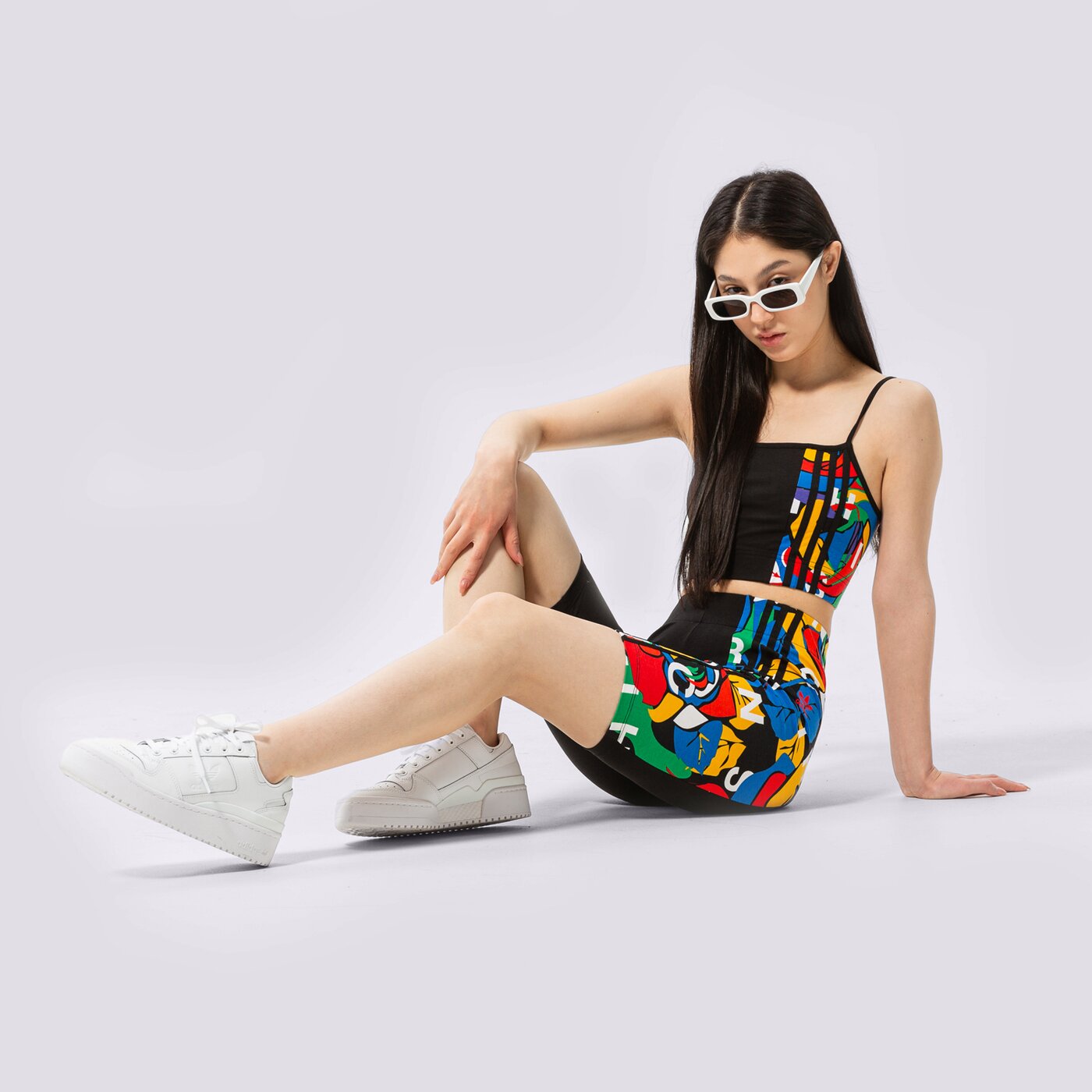 Дамски къси панталони ADIDAS ШОРТИ КЛИН hc4472 цвят черен