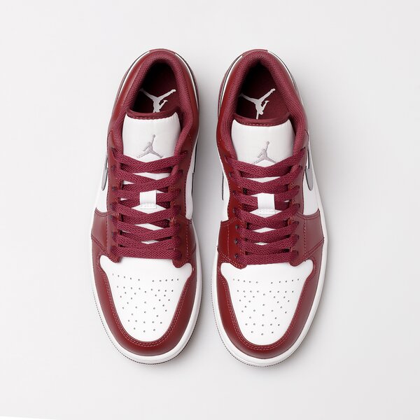 Мъжки маратонки AIR JORDAN 1 LOW  553558-615 цвят бордо