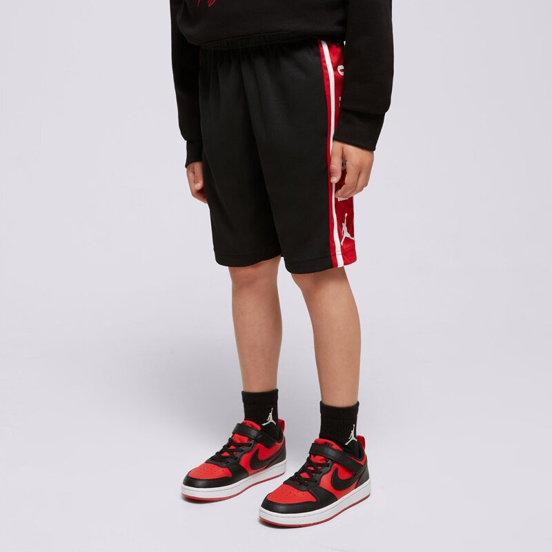 JORDAN ШОРТИ HBR PLY SHRT BLK/RD B