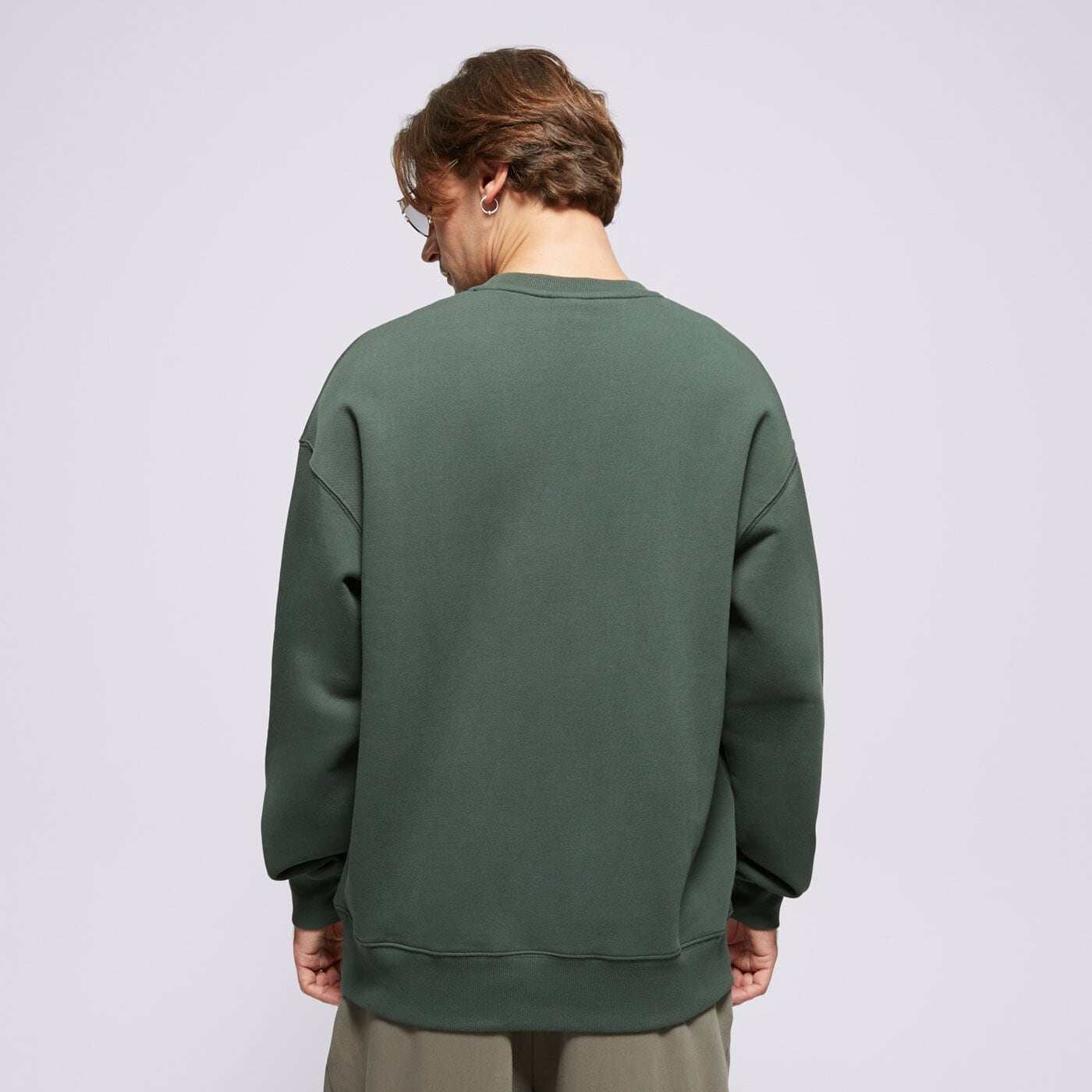 Мъжки суичър PROSTO СУИТЧЪР CREWNECK ZEDS DARK GREEN kl242mswe1051 цвят зелен