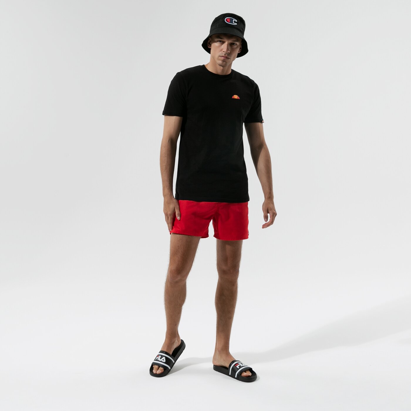 Мъжка тениска ELLESSE ТЕНИСКА KONELLA BLK BLK smg13512011 цвят черен