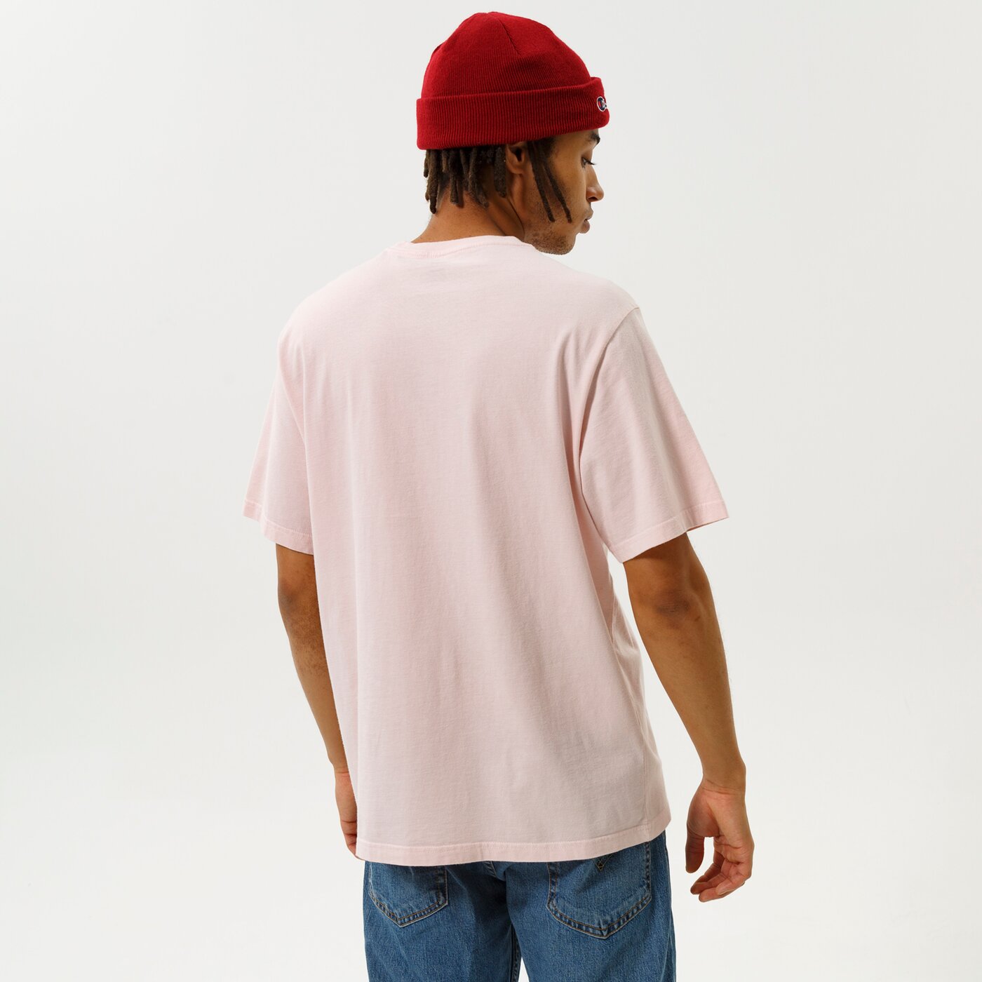 Мъжка тениска LEVI'S ТЕНИСКА SS RELAXED FIT TEE 16143-0405 цвят розов