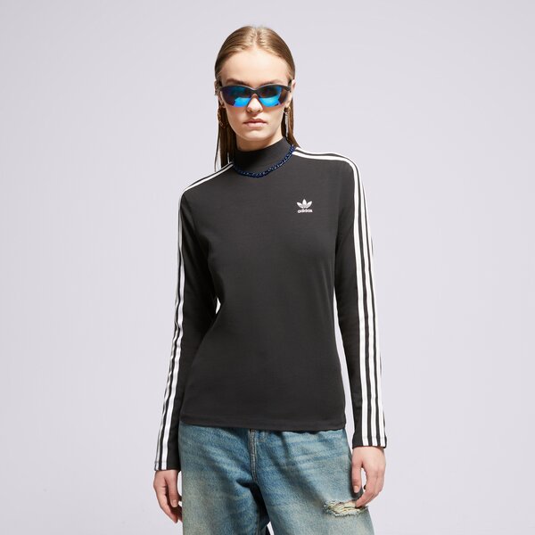 Дамска тениска ADIDAS ТЕНИСКА HIGHNECK LS ii0757 цвят черен