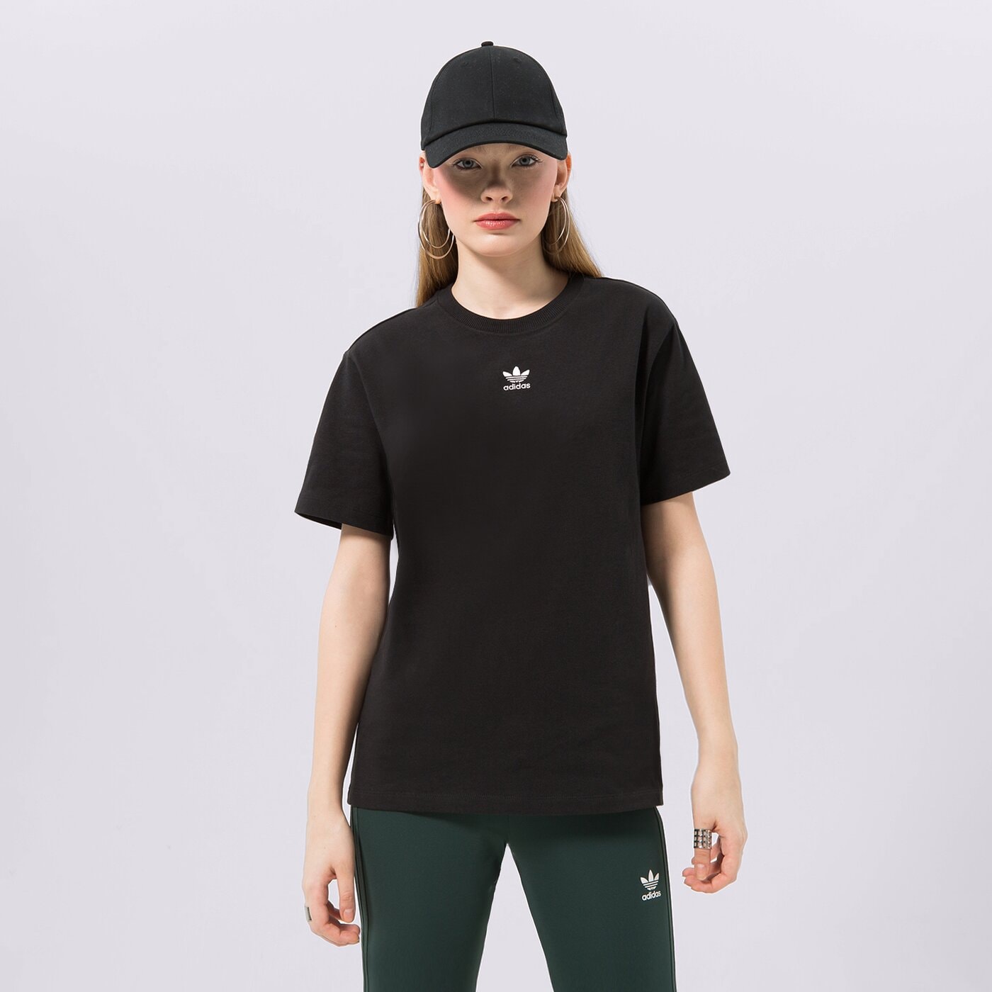 Дамска тениска ADIDAS ТЕНИСКА TEE REGULAR ic1826 цвят черен
