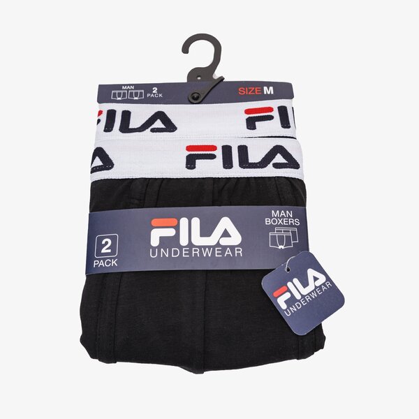 Мъжки боксерки FILA БОКСЕРКИ TRUNK URBAN 2PACK BLACK fu5016/2-200 цвят черен