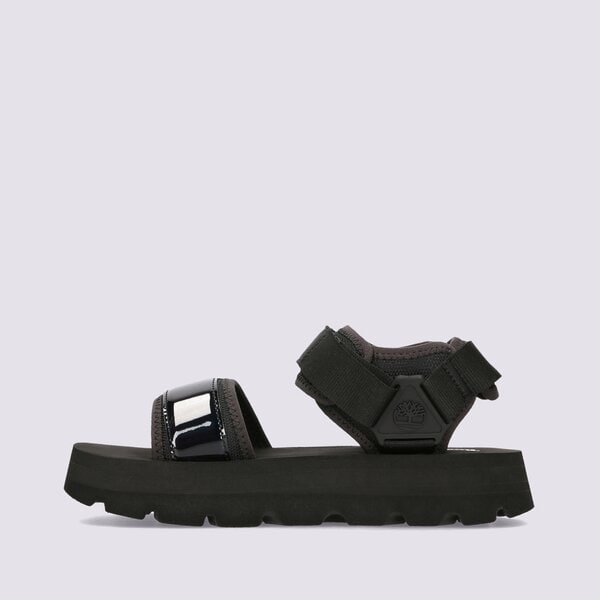 Дамски чехли и сандали TIMBERLAND EURO SWIFT SANDAL tb0a2krk0011 цвят черен