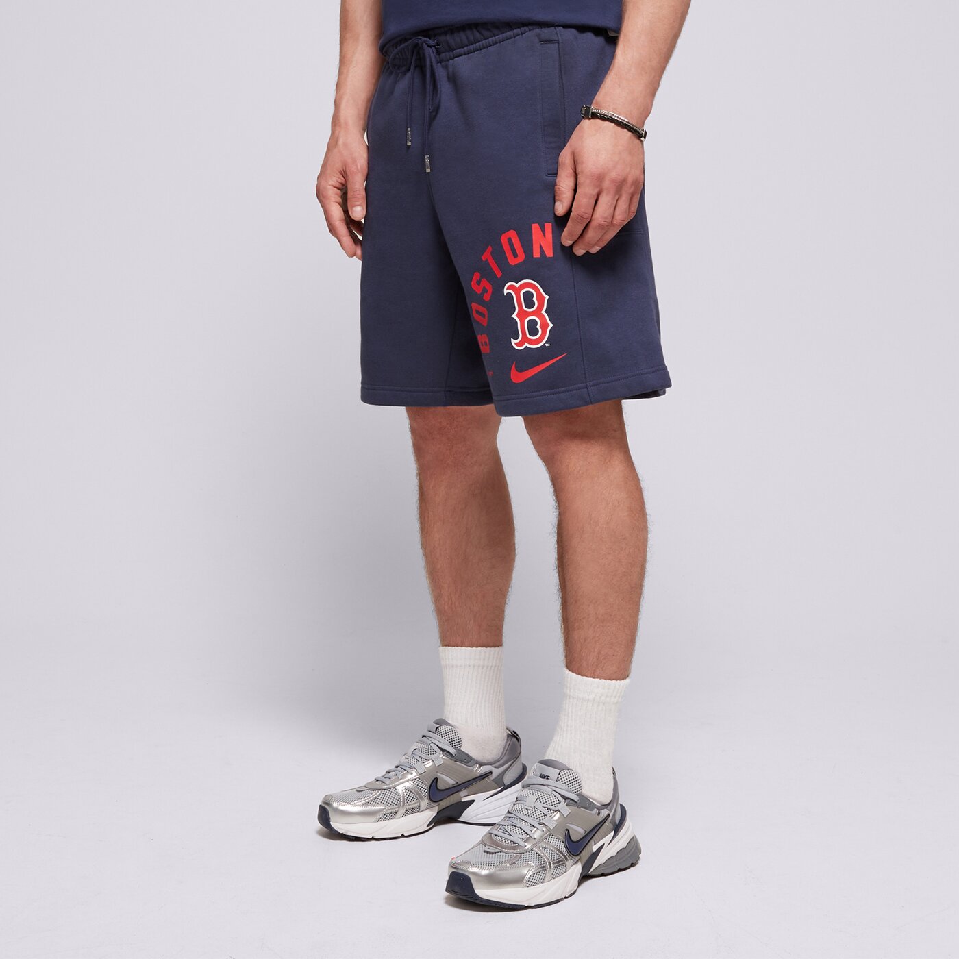 Мъжки къси панталони NIKE ШОРТИ BOSTON RED SOX MLB 027d-160n-bq-gxd цвят тъмносин