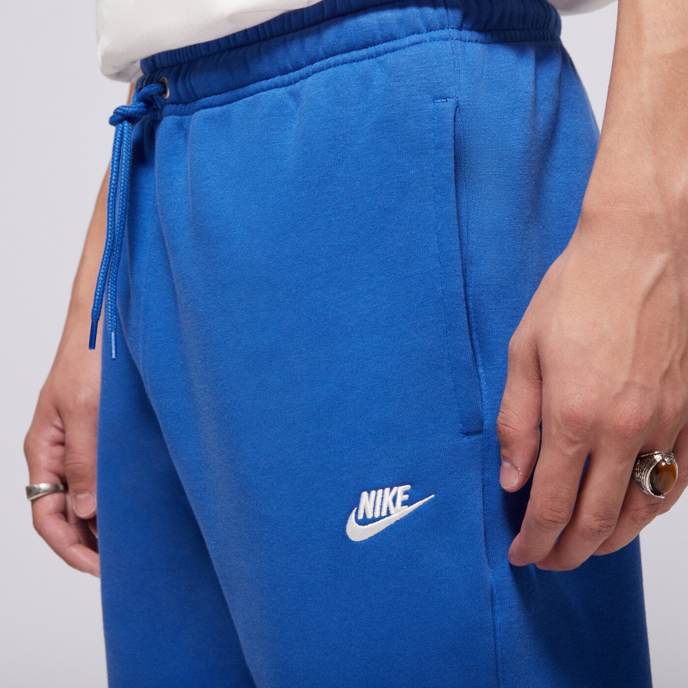 Мъжки панталони NIKE ПАНТАЛОНИ M NK CLUB BB JOGGER fn3787-480 цвят син