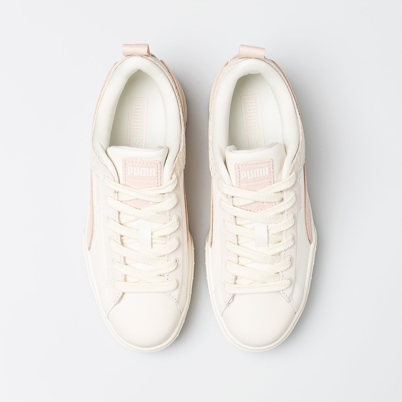 Дамски маратонки PUMA MAYZE RAW MUTED ANIMAL WNS 38757102 цвят бял