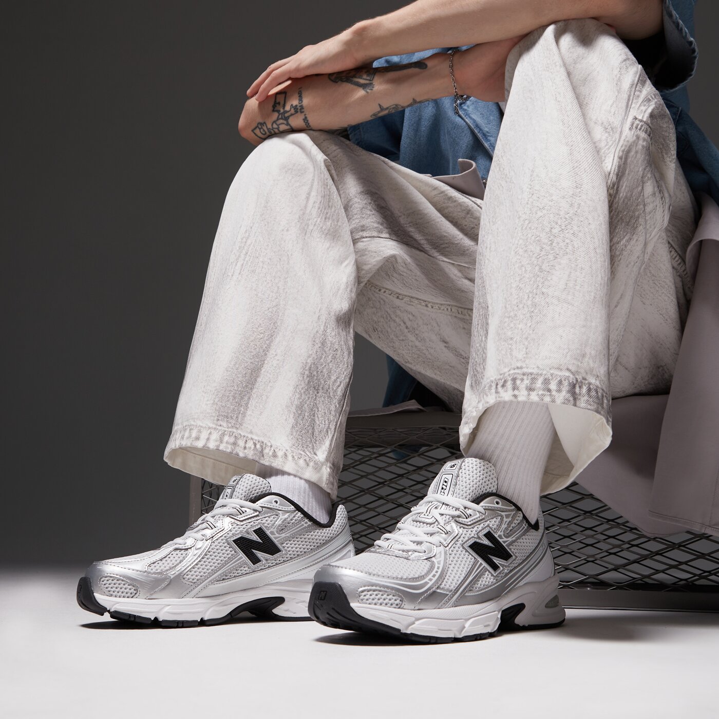 Мъжки маратонки NEW BALANCE 740 u740nw2 цвят бял