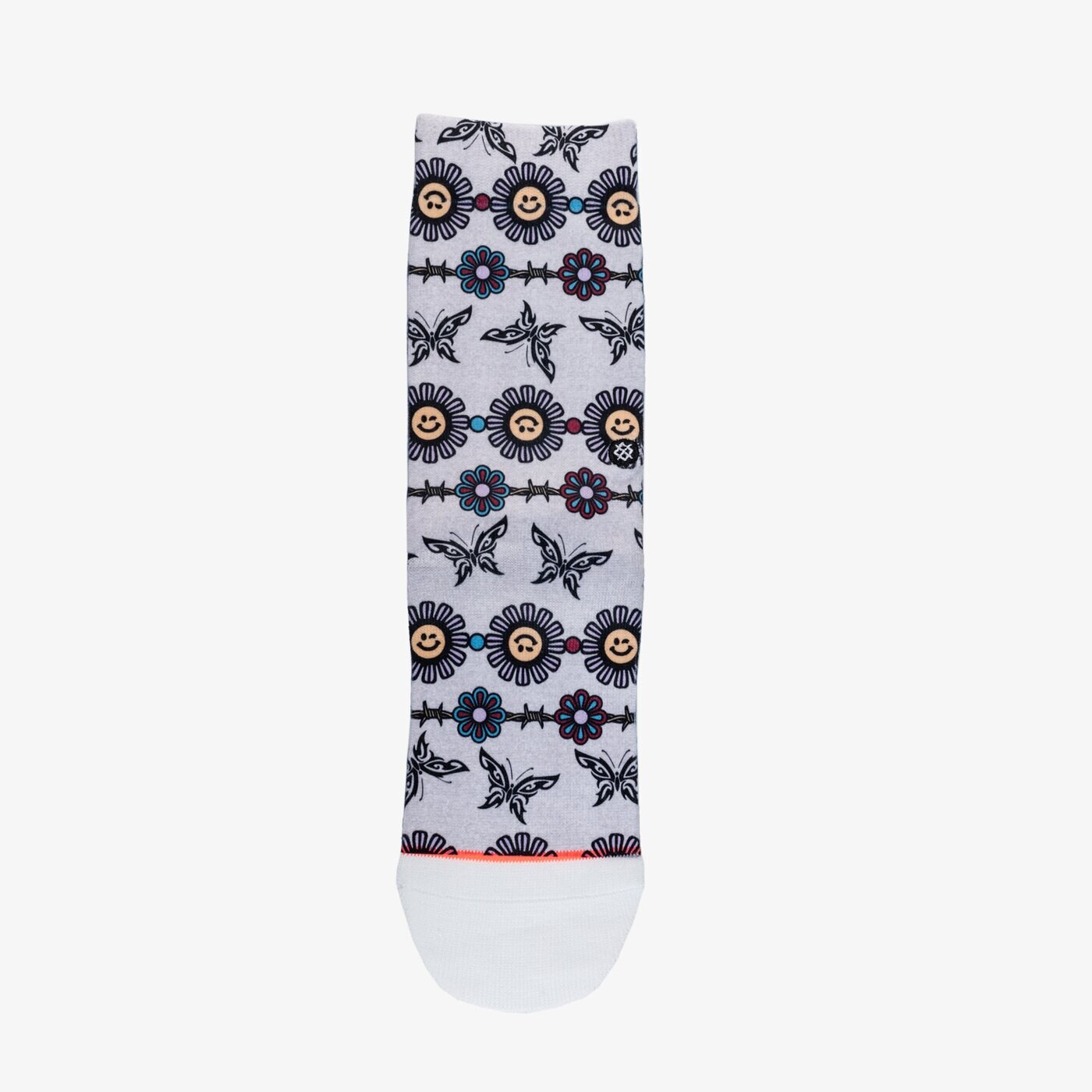 Дамски чорапи STANCE ЧОРАПИ DAISY CHAIN w525c19dac цвят сив
