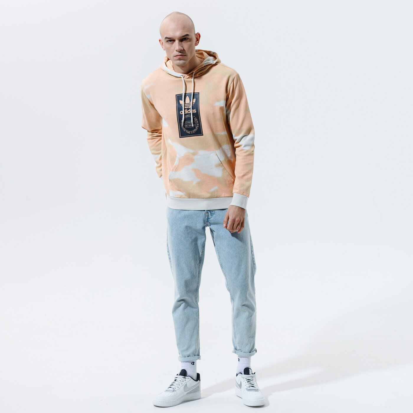 Мъжки суичър ADIDAS СУИТЧЪР С КАЧУЛКА CAMO AOP HOODIE gn1880 цвят многоцветен