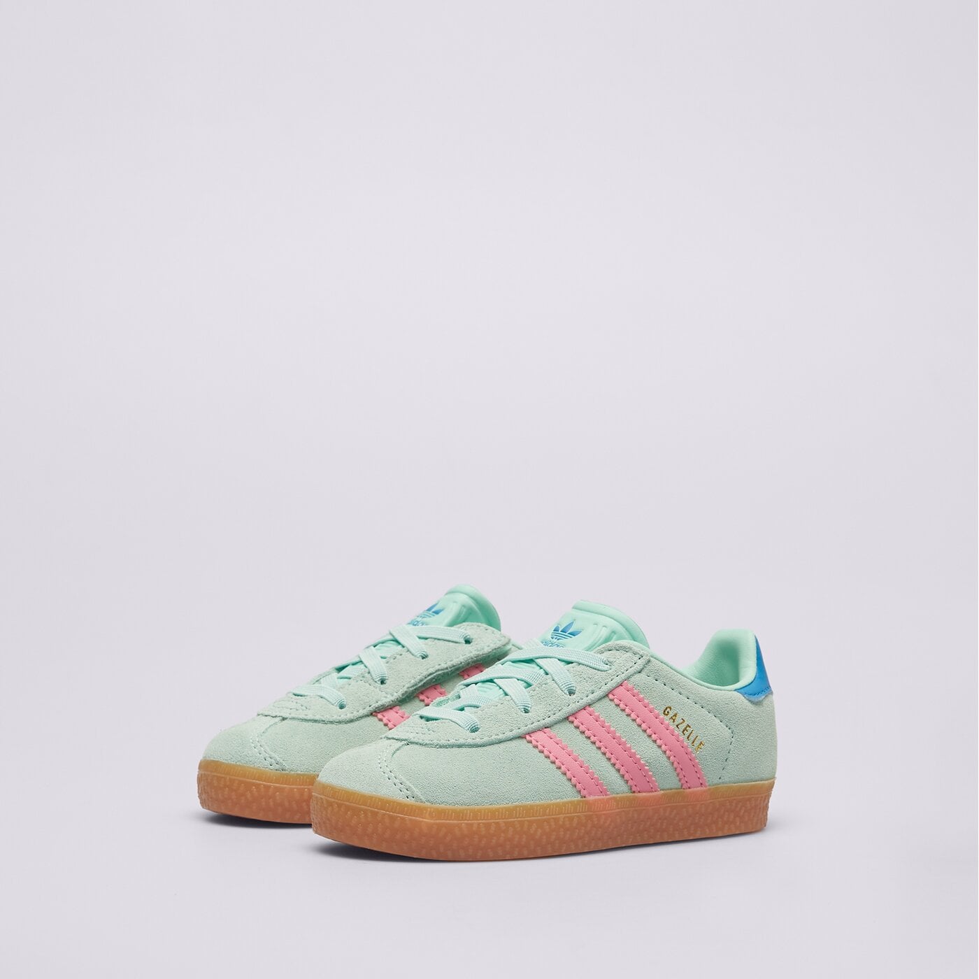 Детски маратонки ADIDAS GAZELLE CF EL I jp7135 цвят мента