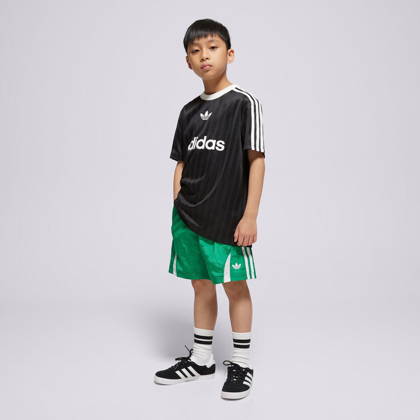 Детска тениска ADIDAS ТЕНИСКА TEE BOYS jc7309 цвят черен
