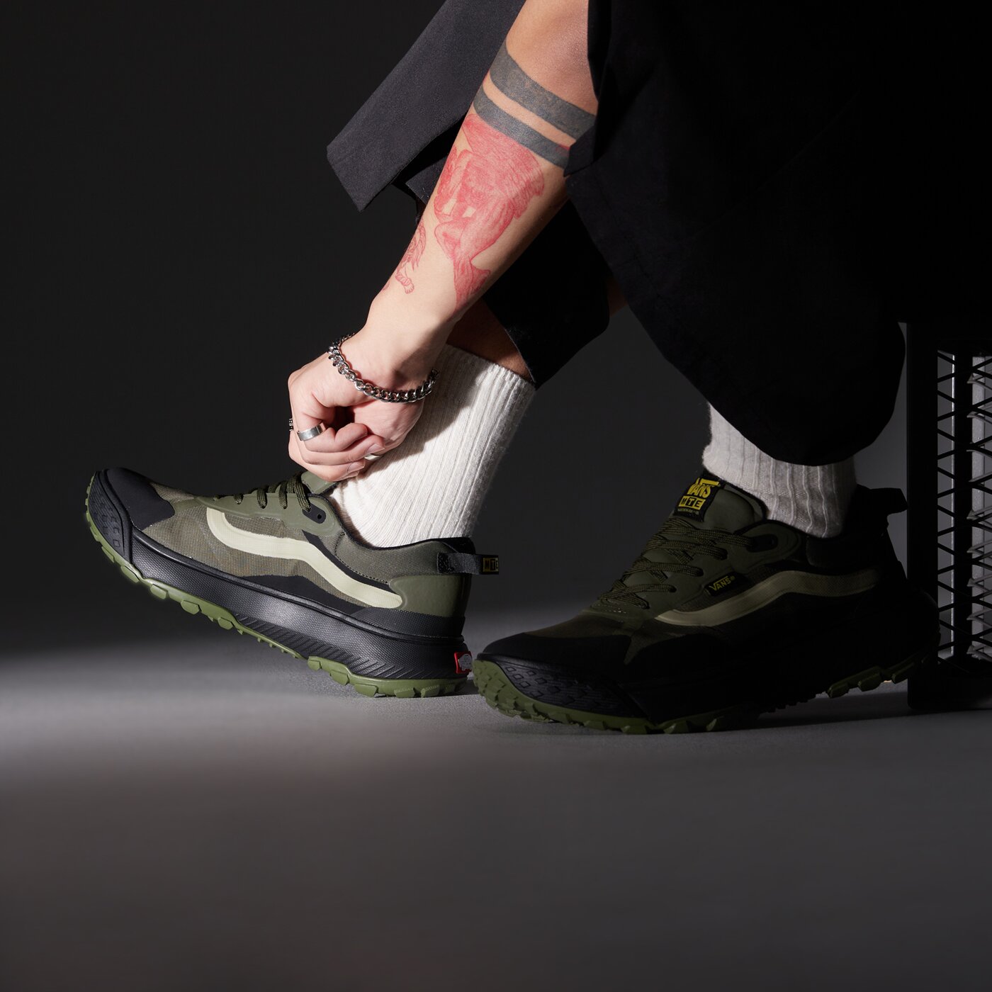 Мъжки маратонки VANS MTE CROSSPATH vn000cvuolv1 цвят зелен