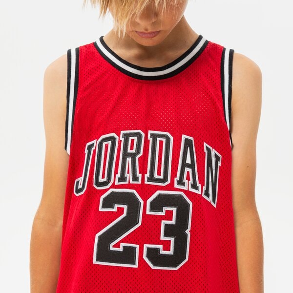 Детска тениска JORDAN ТЕНИСКА JORDAN 23 JERSEY B 95a773-r78 цвят червен