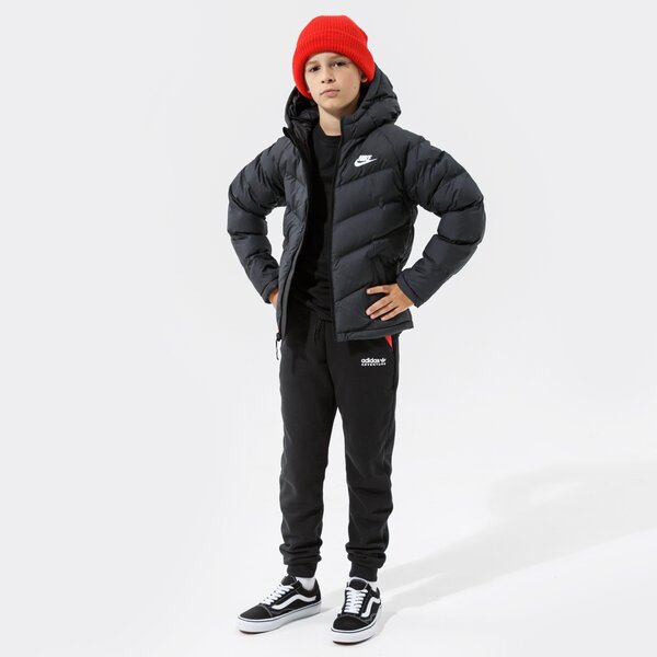 Детски панталони ADIDAS ПАНТАЛОНИ PANTS BOY h31228 цвят черен