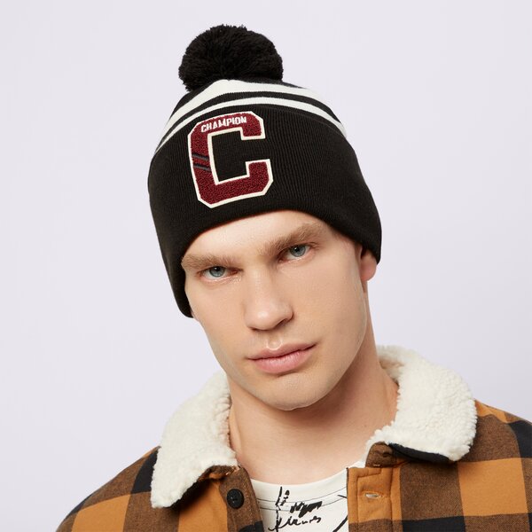 Дамска зимна шапка CHAMPION ШАПКА BEANIE CAP 805680kk001 цвят тъмносин