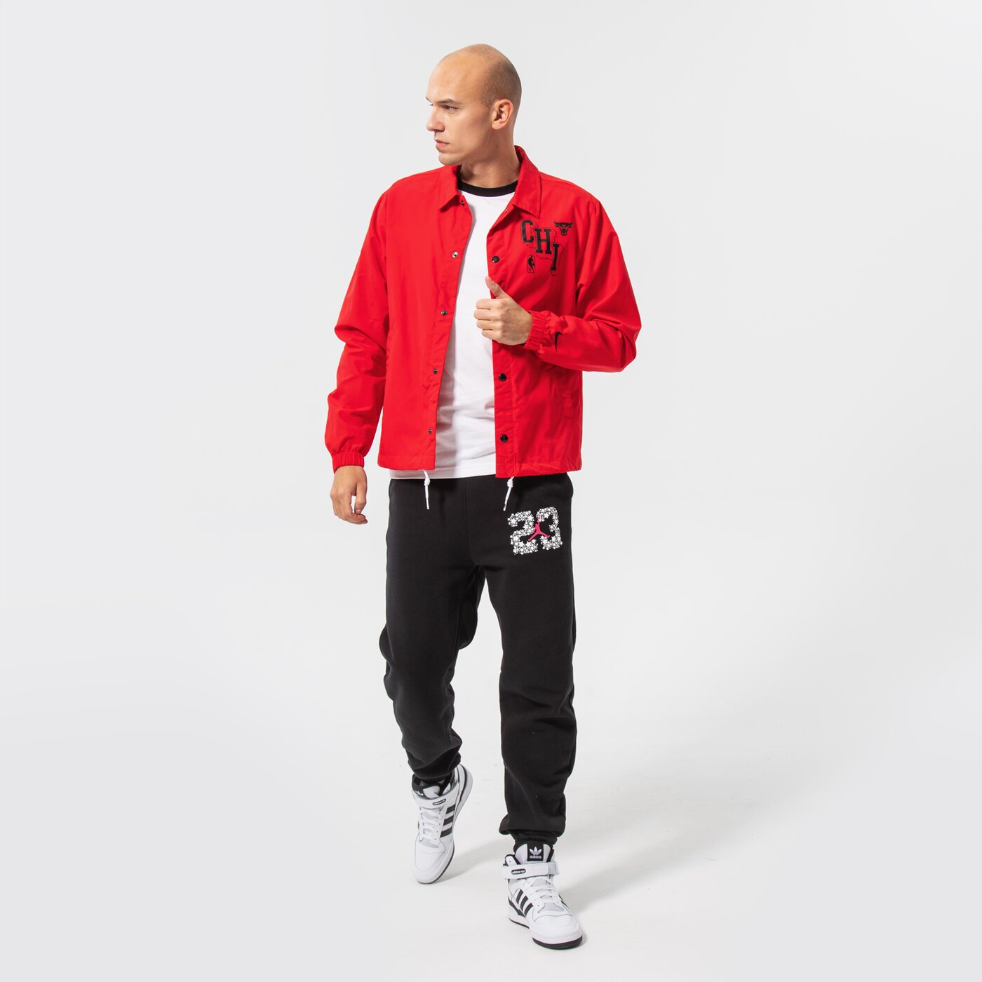 Мъжка тениска ADIDAS ТЕНИСКА 3-STRIPES LS T gn3477 цвят бял