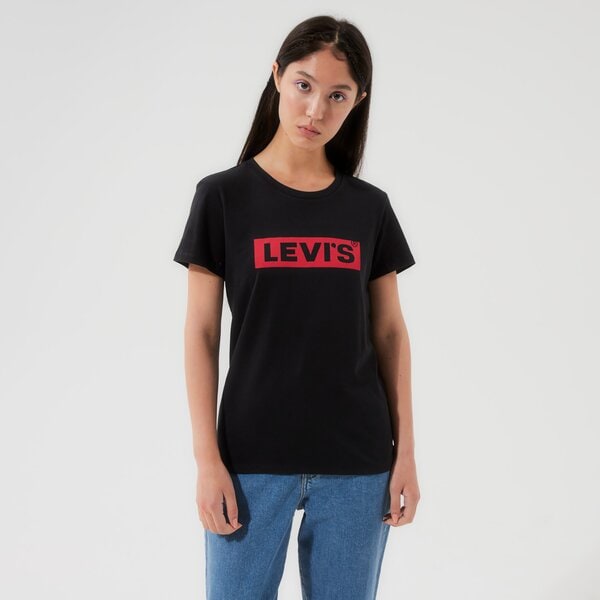 Дамска тениска LEVI'S ТЕНИСКА THE PERFECT TEE 17369-1506 цвят черен